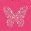 imageBTween Girls 4Pack Long Sleeve Fashion Ribbed Tops  Cotton Blend Fun ampamp Vibrant DesignsFlora
