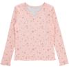 imageBTween Girls 4Pack Long Sleeve Fashion Ribbed Tops  Cotton Blend Fun ampamp Vibrant DesignsYelow
