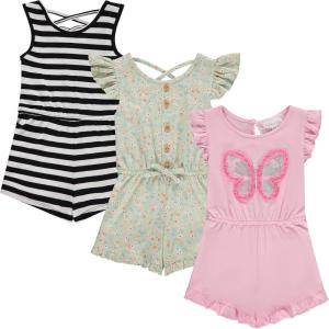 imageBTween Girls 4 PK Biker SHORTSBUTFLPink
