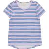 imageBTween Girls 4Piece Summer Tops  Fashionable Short Sleeve TShirt  Casual Daily Shirt for Kids  Assorted ColorsLilac