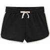imageBTween Girls 4 Piece Active Performance Dolphin Shorts with Faux Drawstring Sports Running Shorts for KidsBanan