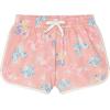 imageBTween Girls 4 Piece Active Performance Dolphin Shorts with Faux Drawstring Sports Running Shorts for KidsBlush