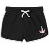 imageBTween Girls 4 Piece Active Performance Dolphin Shorts with Faux Drawstring Sports Running Shorts for KidsPnkfl