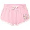 imageBTween Girls 4 Piece Active Performance Dolphin Shorts with Faux Drawstring Sports Running Shorts for KidsYlwfl