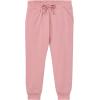 imageBTween Kids Girls Fashion Stretch Waist Ultra Soft Jogger Pants Set 3 Pack BundleMauve