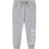 imageBTween Kids Girls Fashion Stretch Waist Ultra Soft Jogger Pants Set 3 Pack BundleMauve