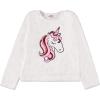imageBTween Wooby Pajamas for Girls Kids PJs with Plush Shirt Pants Two Piece Animal Sleepwear Jammies Unicorn or Fox DesignIvory
