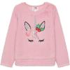 imageBTween Wooby Pajamas for Girls Kids PJs with Plush Shirt Pants Two Piece Animal Sleepwear Jammies Unicorn or Fox DesignPink