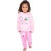 imageBTween Wooby Pajamas for Girls Kids PJs with Plush Shirt Pants Two Piece Animal Sleepwear Jammies Unicorn or Fox DesignPink