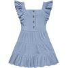 imageBTween 3 Piece Girls Summer Dress Set Short Sleeve Casual Skater DressesChamb