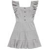 imageBTween 3 Piece Girls Summer Dress Set Short Sleeve Casual Skater DressesHgrey