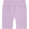imageBTween Girls 4 Pack Bike Shorts Stretchy Soft High Waist Athletic Shorts for Kids with Fun Prints ColorsFlora