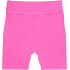 imageBTween Girls 4 Pack Bike Shorts Stretchy Soft High Waist Athletic Shorts for Kids with Fun Prints ColorsMarbl