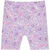 imageBTween Girls 4 Pack Bike Shorts Stretchy Soft High Waist Athletic Shorts for Kids with Fun Prints ColorsMarbl