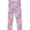 imageBTween Girls 4 Pack Leggings Set Exercise Sports Tights with Wide Waistband for GirlsLaven