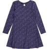 imageBTween Girls Long Sleeve Dresses 3 Pack Soft Cotton Casual Dresses for KidsMauve