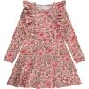 imageBTween Girls Long Sleeve Dresses 3 Pack Soft Cotton Casual Dresses for KidsMauve