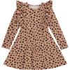imageBTween Girls Long Sleeve Dresses 3 Pack Soft Cotton Casual Dresses for KidsOrchd