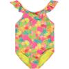 imageBTween Girls Multi Pack One Piece Swimwear Unique Colors and Patterns Sizes 416 for Kids and ToddlersPinea