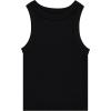 imageGirls 4 Pack Ribbed Tank Tops Sleeveless Cotton Blend Tees for Everyday Wear Layering or Summer Outfits Sizes 414Laven
