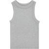 imageGirls 4 Pack Ribbed Tank Tops Sleeveless Cotton Blend Tees for Everyday Wear Layering or Summer Outfits Sizes 414Laven