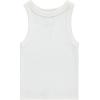 imageGirls 4 Pack Ribbed Tank Tops Sleeveless Cotton Blend Tees for Everyday Wear Layering or Summer Outfits Sizes 414Laven