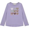 imageGirls Long Sleeve Fall Graphic Tops School Sports Tees 4 Pack Multiple Pattern TshirtsMilk