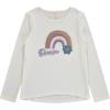 imageGirls Long Sleeve Fall Graphic Tops School Sports Tees 4 Pack Multiple Pattern TshirtsMilk