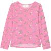 imageGirls Long Sleeve Fall Graphic Tops School Sports Tees 4 Pack Multiple Pattern TshirtsPink