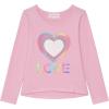 imageGirls Long Sleeve Fall Graphic Tops School Sports Tees 4 Pack Multiple Pattern TshirtsTiedy