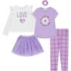imageBTween Girls Kids Clothing and Accessory Set 5 Piece Mix And Match SetsLaven
