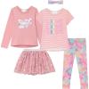 imageBTween Girls Kids Clothing and Accessory Set 5 Piece Mix And Match SetsMauve