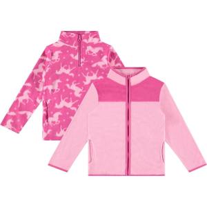 imageBTween Girls Cozy Fleece Jackets for Kids Warm and Cute Winter WearFuch