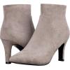 imageILLUDE Womens Fashion Ankle Boots Comfortable Pointed Toe Stiletto Bootie High Heels BootTaupe Suede