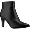 imageILLUDE Womens Fashion Ankle Boots Comfortable Pointed Toe Stiletto Bootie High Heels BootBlack Pu