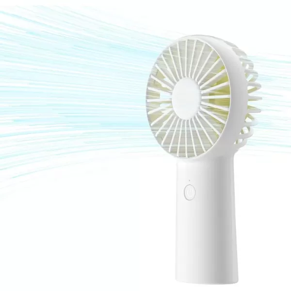 JISULIFE Handheld Fan 4000mAh Small Portable Fan Personal USB Rechargeable Pocket Fan 416H Working Time Battery Operated Hand Fan with 3 Speeds for OutdoorTravel Summer Gift for Women MenGreenWhite