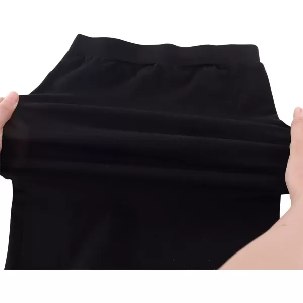 Noomelfish Girls 2 Pack Knee Length Pencil Skirts Plain Stretch Cotton Modest Skirt 514 YearsBlackRoyal Blue