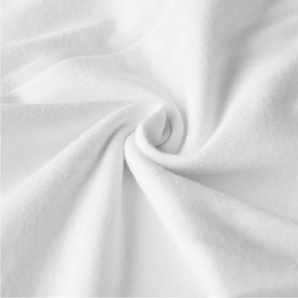 Noomelfish Girls 2Pack Classic Cotton Full Length Leggings 212 YearsWhiteBrown