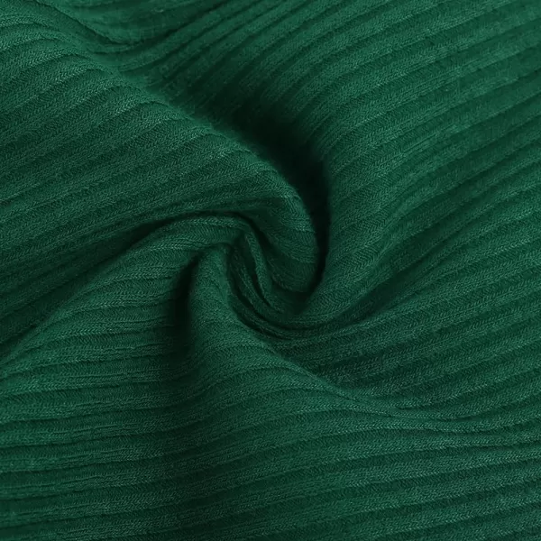 Noomelfish Girls Basic Ribbed Leggings Kids Cotton Kint Footless Full Length Tights Pants 214 YearsDark Green