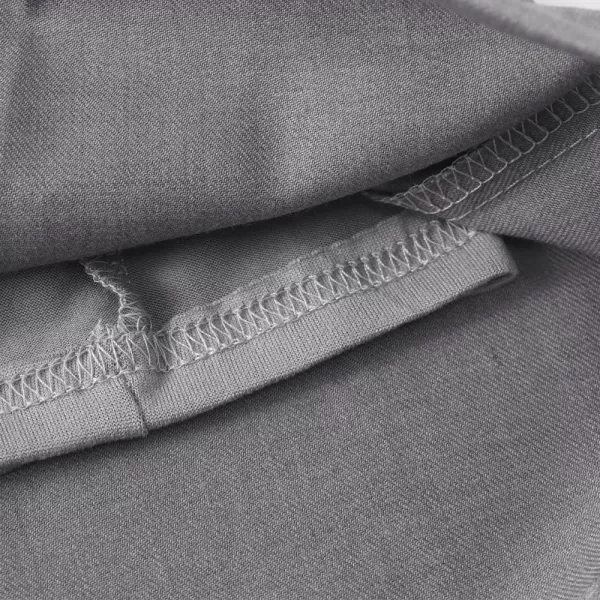 Noomelfish Girls Button Pleated Scooter Skirt School Uniform Skort 512 YearsGrey