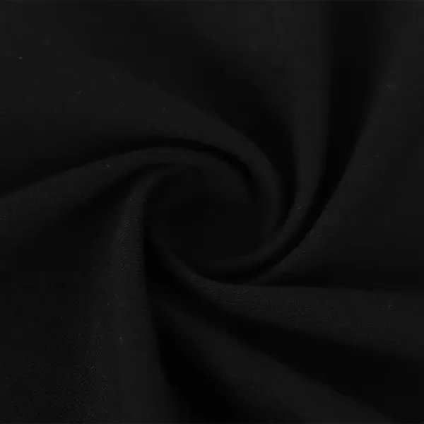 Noomelfish Girls Cotton Handkerchief Hem Twirl Skirt Mini Stretch Dance Skirts 512 YearsBlack