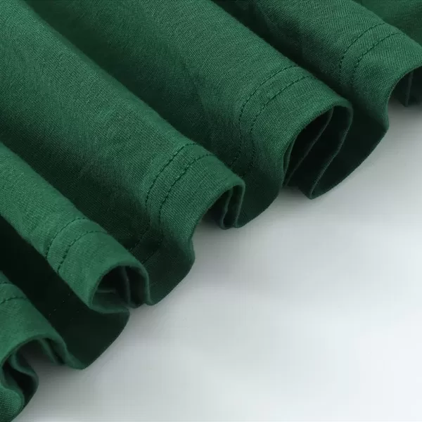 Noomelfish Girls Suspender Skater Skirt Stretchy Cotton Flared Overall Dress 512 YearsDark Green