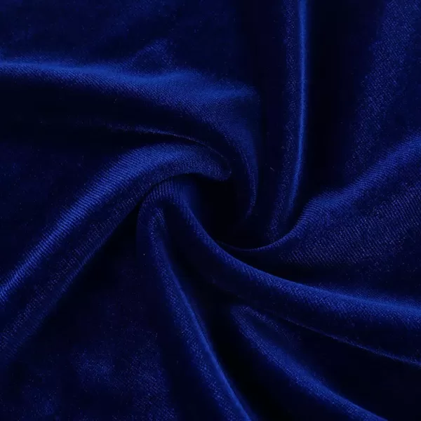 Noomelfish Girls Velvet Puff Long Sleeve Shirt Casual Solid Pleated Blouse Tops 512 YearsRoyal Blue