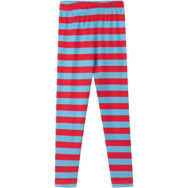 Blue and Red Striped