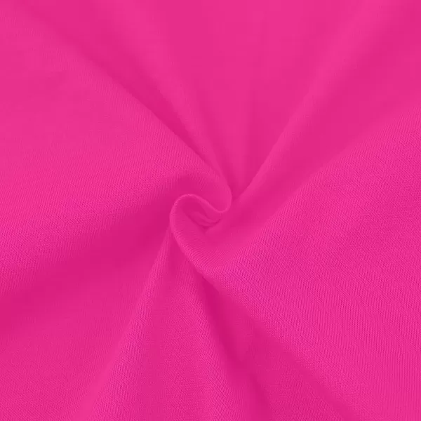 Noomelfish Girls Criss Cross Back Tank Tops Soft Jersey Cotton sleeveless shirts 312 YearsHot Pink