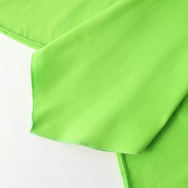 Noomelfish Girls Handkerchief Hem Twirl Dress Summer Cotton Sleeveless Skater Sundress 312 YearsGreen