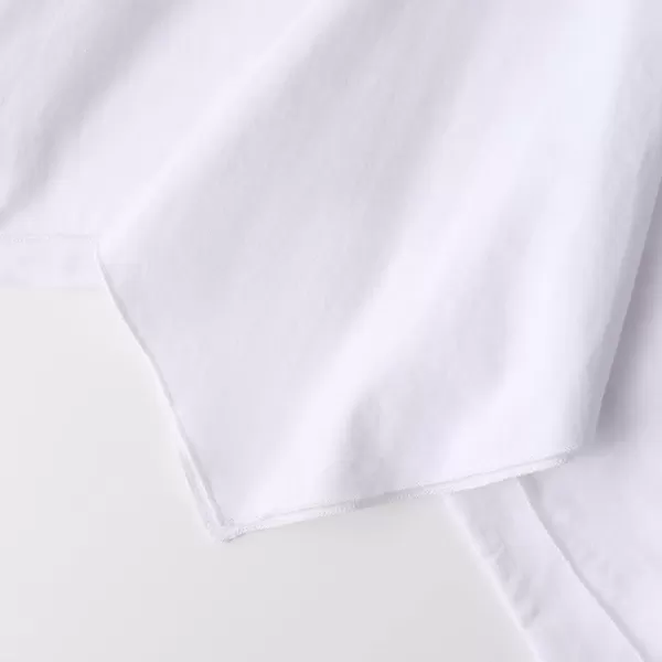 Noomelfish Girls Handkerchief Hem Twirl Dress Summer Cotton Sleeveless Skater Sundress 312 YearsWhite