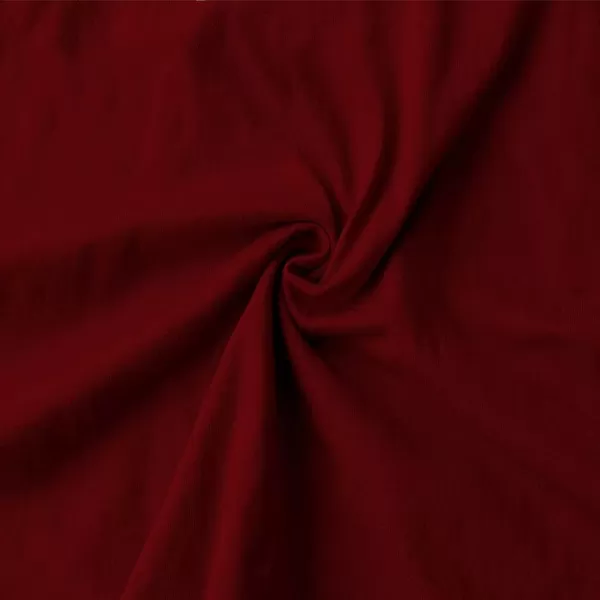 Noomelfish Girls Long Puff Sleeve Swing Dress Casual Cotton Twirly Skater Dresses with Pockets 212 YearsBurgundy
