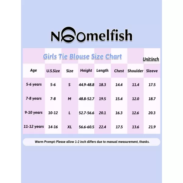Noomelfish Girls Long Sleeve Button Down Shirt Tie Front Blouse Tops 512 YearsBurgundy Plaid