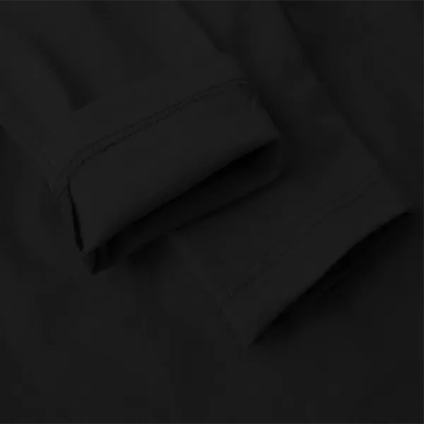 Noomelfish Girls Long Sleeve Tiered Dress Loose Flowy Ruffle Swing Dresses with Pockets 412 YearsBlack